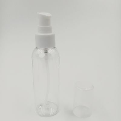 Un buen precio. Botellas de bomba de crema Botella de plástico PET para fácil embalaje Botellas de plástico para mascotas de 100 ml en línea