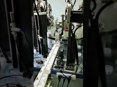 Conveniente bomba de limpieza de uñas de tornillo de plástico verde PP para lavarse las manos