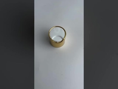 24/410 28/410 Plata Brillante Oro Brillante Placa de aluminio tapa superior Ideal para botellas reciclables